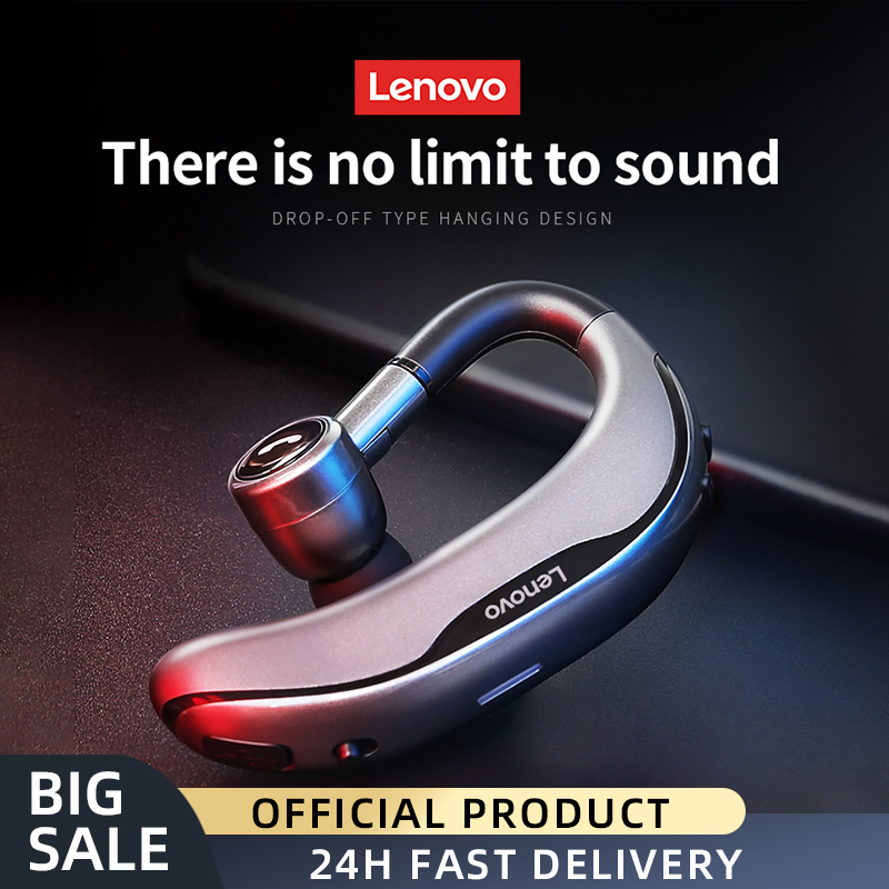 Lenovo BH1 Wireless Headphones Business Earphones Bluetooth Headset Rechargeable Standby Car Driving Sport Handsfree with Mic
