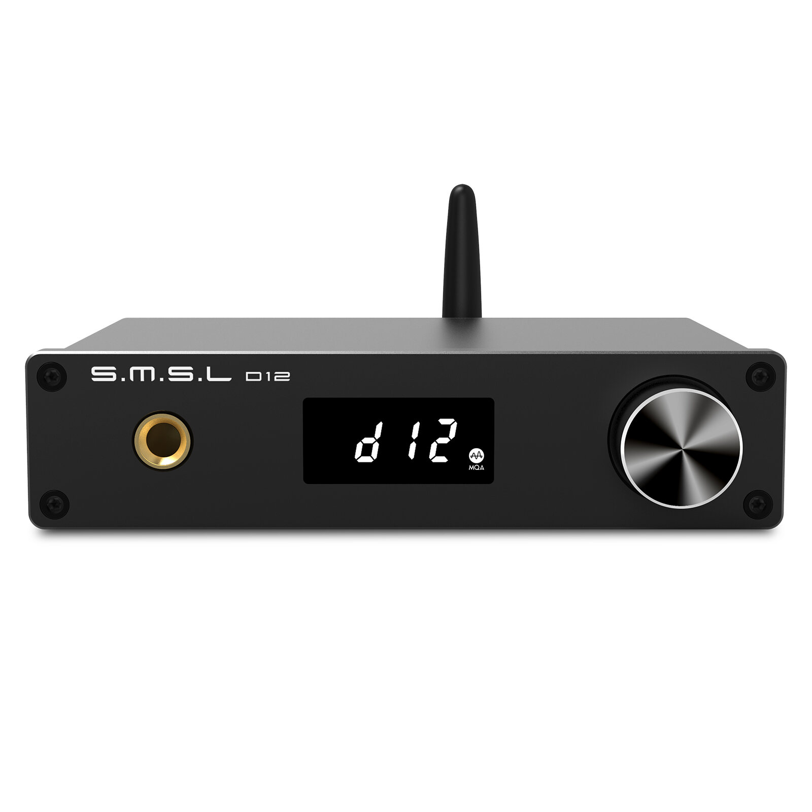New Smsl Shuangmu Sanlin D12 Audio DAC Bluetooth Decoder Ak4493s Xmos Xu316 MQA
