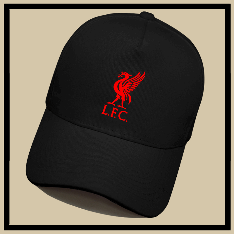 Liverpool Firebird Never Walk Alone Football Fans Clothing Salah Couple Peripheral Men and Women Autumn and Winter Cricket-cap Baseball Hat