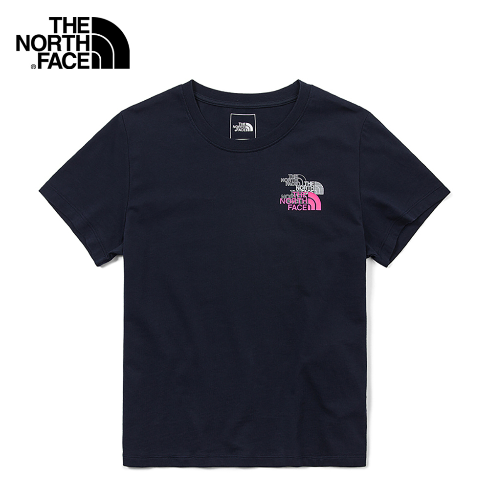 The North Face Women Short Sleeve Novelty Logo Tee - Aviator Navy [Asia Size]