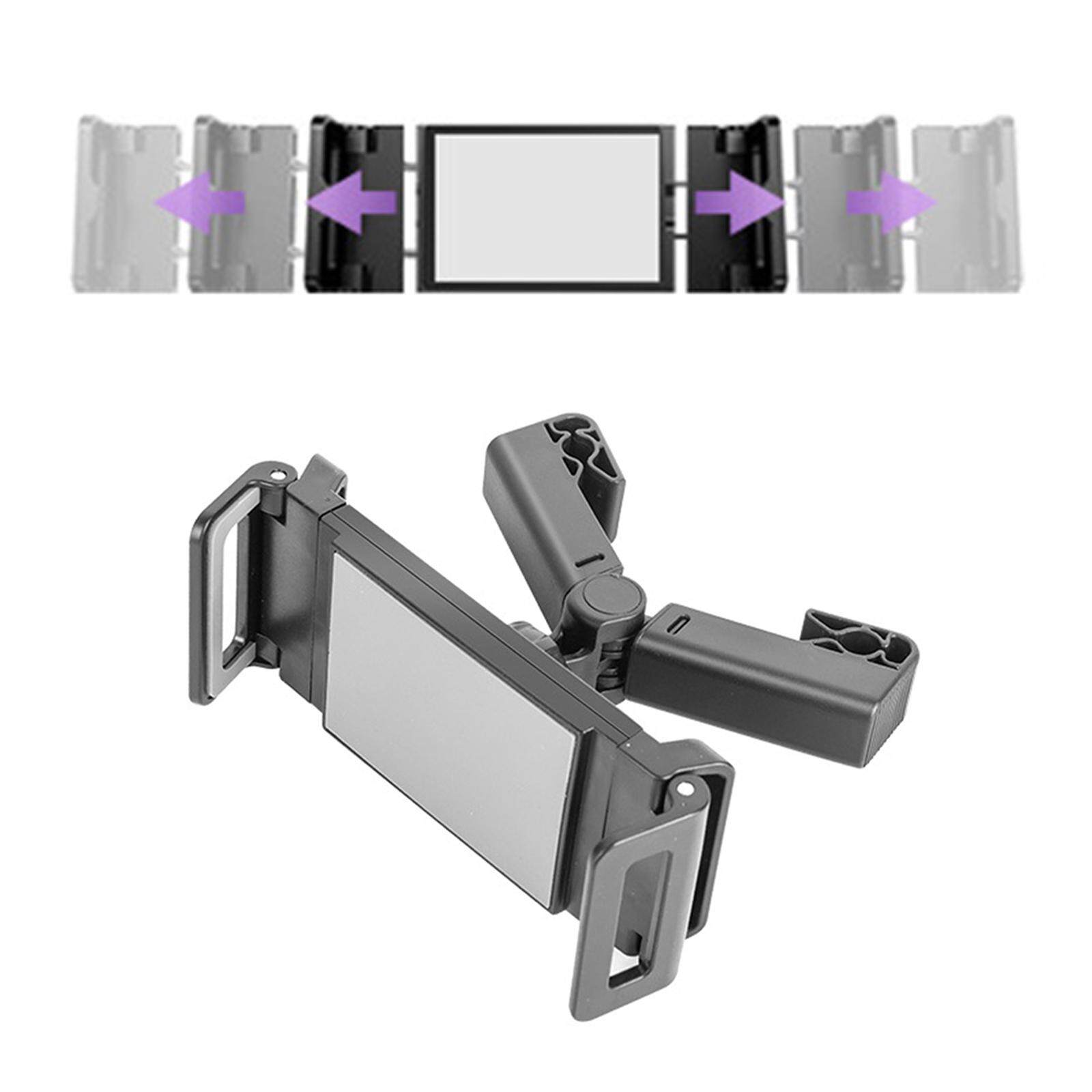 milageto Car Back Seat Headrest Bracket Degree Rotating for 4.7-12.9inch