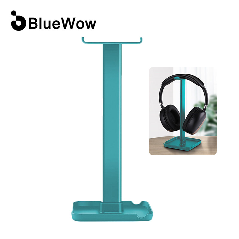 BlueWow U-shaped Headphone Holder Useful Multifunctional Headset Storage Holder Durable Bracket Headset Stand Convenient for Table ZJ-009