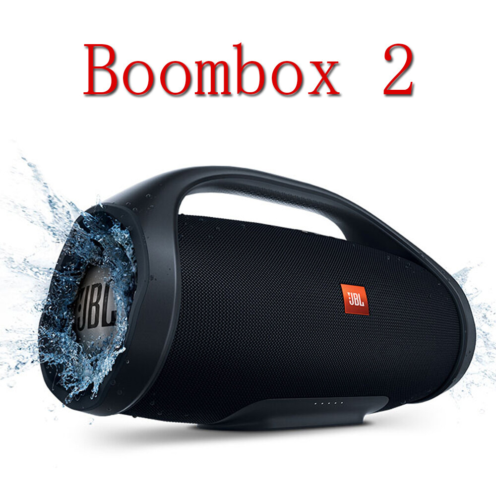 Boombox 2 Portable Bluetooth Wireless Outdoor Speaker IPX7 Waterproof Loudspeaker Deep Bass Music Box