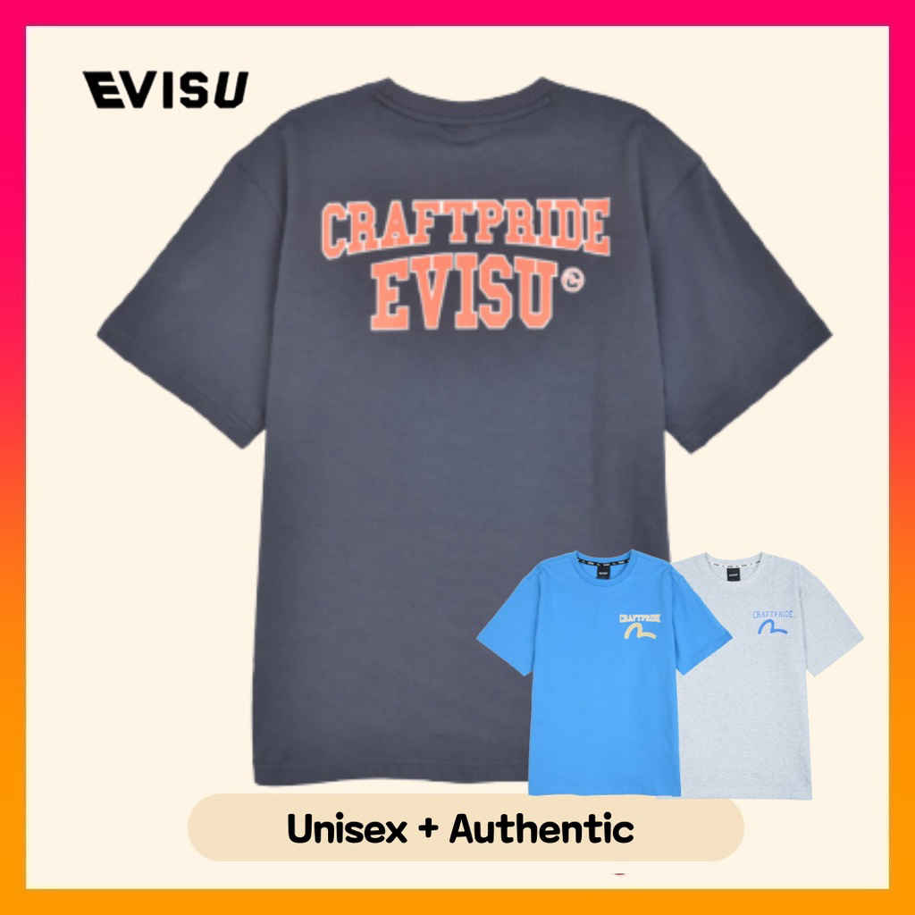 Evisu Korea Back Print T shirt (2022 New)