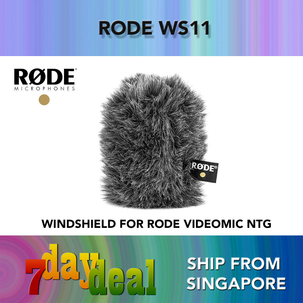 Rode WS11 Deluxe Windshield DeadCat for Rode Videomic NTG