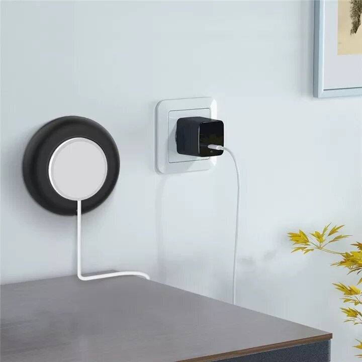 HOCE MagSafe Charger Pad Silicone Suction Cup Stand for Apple MagSafe Charger Wireless Charger Charging Sucker Stand Holder In Car Phone Holder