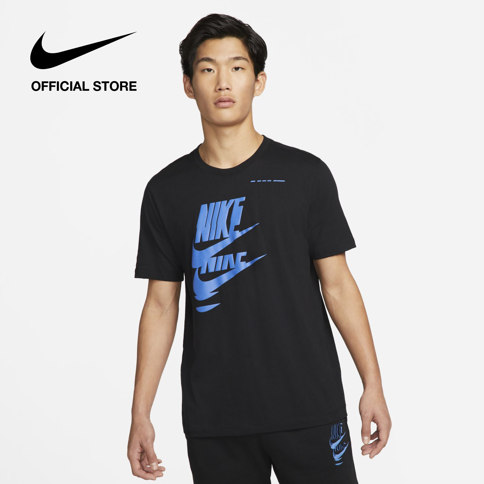 Nike Men's Sportswear Sports Essentials+ T-Shirt - Black