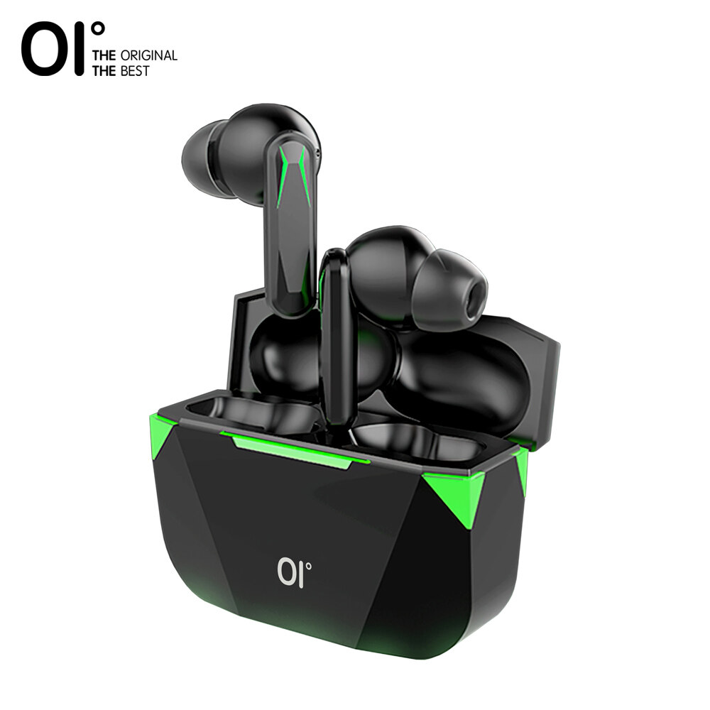 【New】OI Air-Nine True Wireless Earphone Bluetooth 5.1 Gaming Bluetooth Earphone HD Microphone LED Display Noise Cancellation Deep Bass Fast Charging One-Step Pairing Touch Sensor