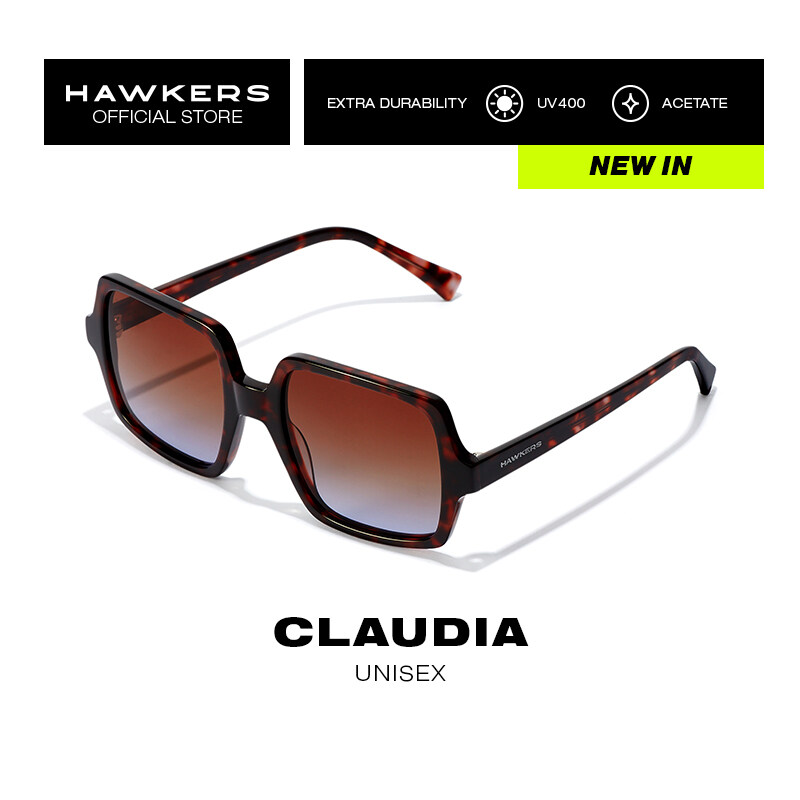 Hawkers - CLAUDIA Carey Brown Lilac Sunglasses UV400 Men Women HCLA21CWX0