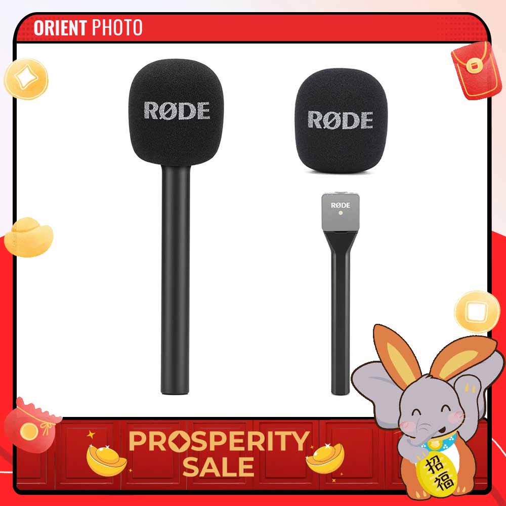 RODE Interview Go Handheld Adapter for Wireless Go Microphone