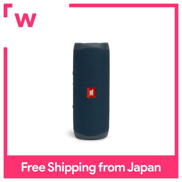 JBL FLIP5 Bluetooth speaker IPX7 waterproof/USB Type-C charging/passive radiator mounted/portable blue JBL FLIP5BLU [/manufacturer 1 year old]