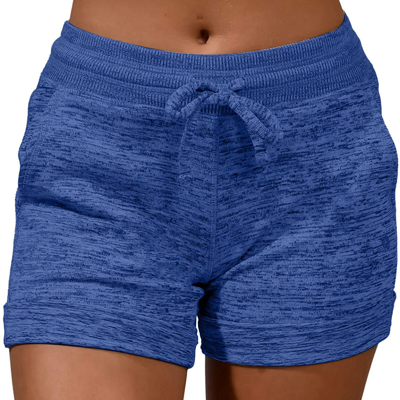 Yoga Shorts Women Soft and Comfy Activewear Lounge Shorts with Pockets and  Drawstring