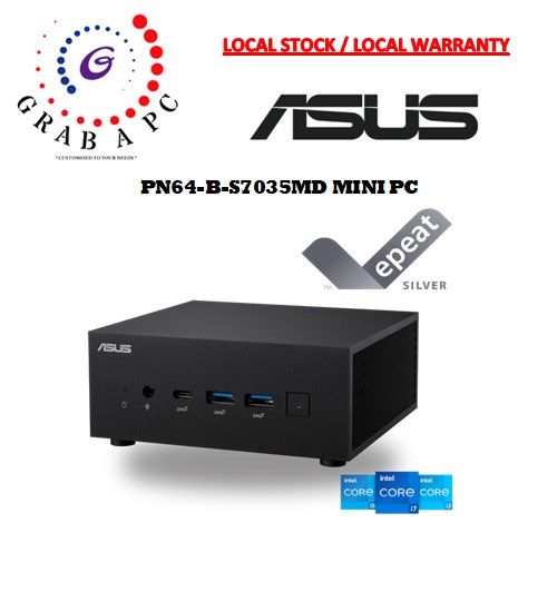 ASUS PN64-B-S7035MD BAREBONE - INTEL 12tH GEN i7-12700H ( MINI PC )