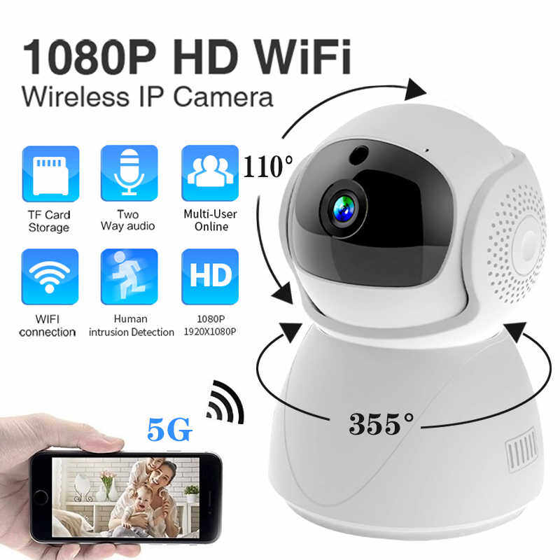 5G Wifi IP Camera HD 1080P Home Security Surveillance CCTV Cam Baby Monitor