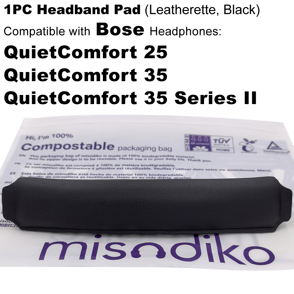 misodiko Headband Pad Replacement for B0SE QC25, QC35, QC35ii Headphones