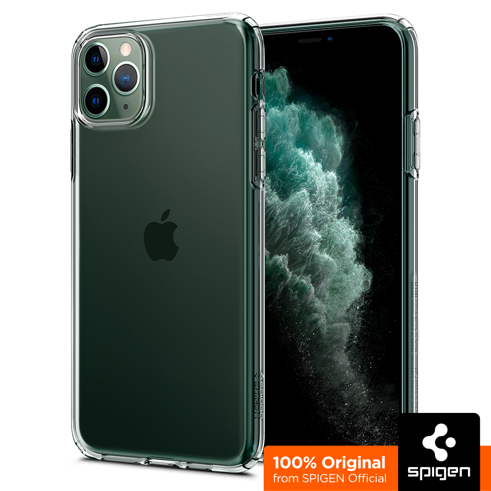 SPIGEN Case for iPhone SE (2022, 2020) / 11 Series / 8 / 7 [Liquid Crystal] Shine Clear TPU Case with Flexible and Durable Shock Absorption / iPhone SE 2022 Case / iPhone SE 2020 Case / iPhone 11 Case