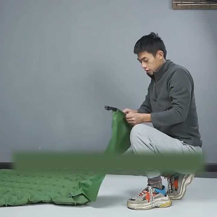 Zomake Sleeping Pads Ultralight Camping Mat Inflatable Mattress 2 People Big Waterproof Pad Thickened Camping Mat with Inflatable bag