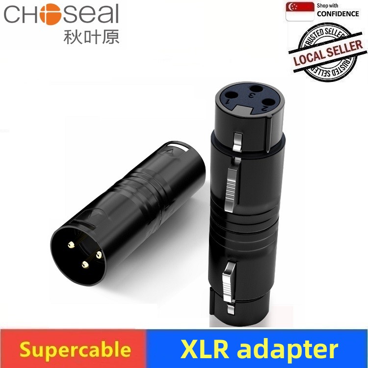XLR adapter extender male female
