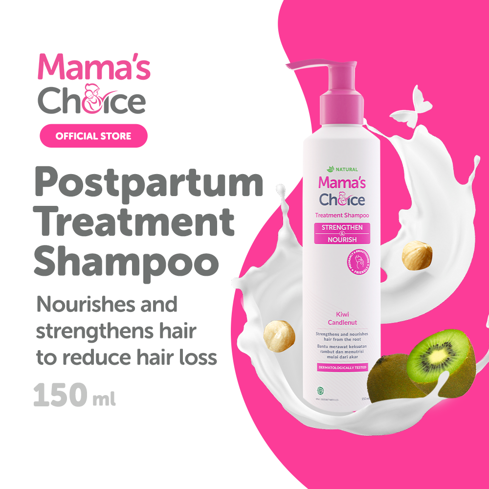 Mama's Choice Treatment Shampoo for Hair Loss | Hair Care for Pregnancy & Breastfeeding