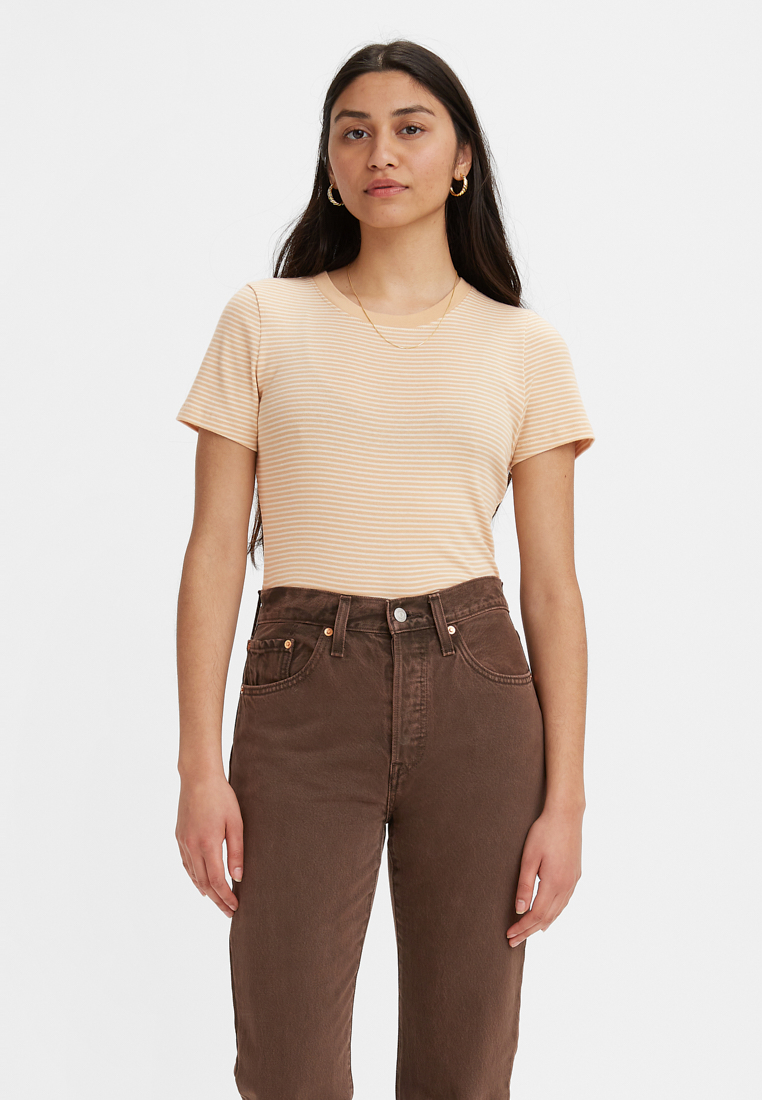 Levi's® Women's Short Sleeve Rib Baby T-Shirt 37697-0042
