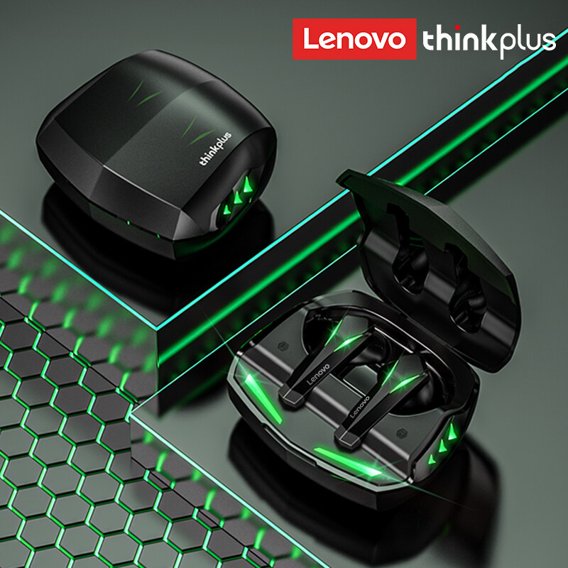 Lenovo GM1 Upgrade Wireless Buletooth Headphone Music Headset with Mic Earbuds Low Latency TWS Gaming Earphone HD Hands Call