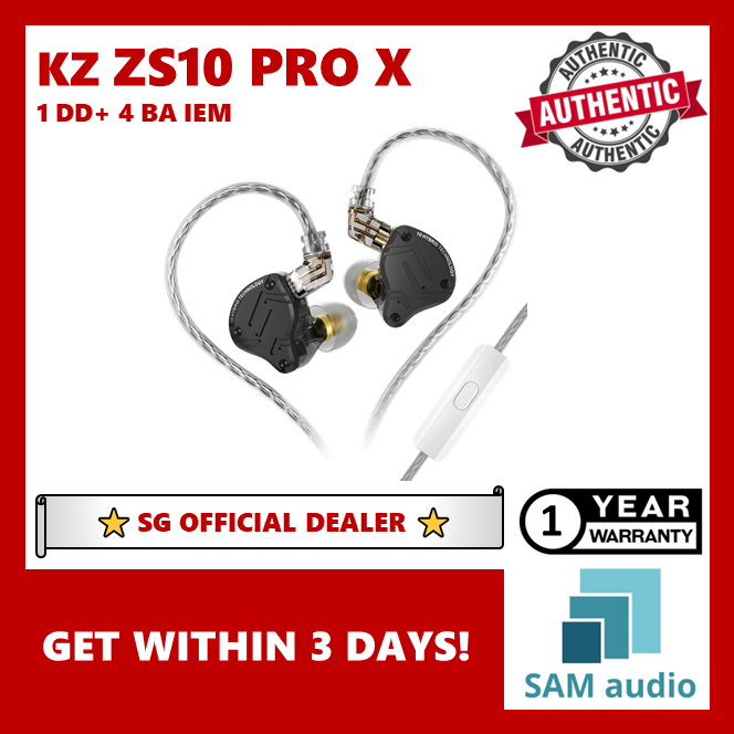 [?SG] KZ ZS10 PRO X 1DD + 4BA IEM