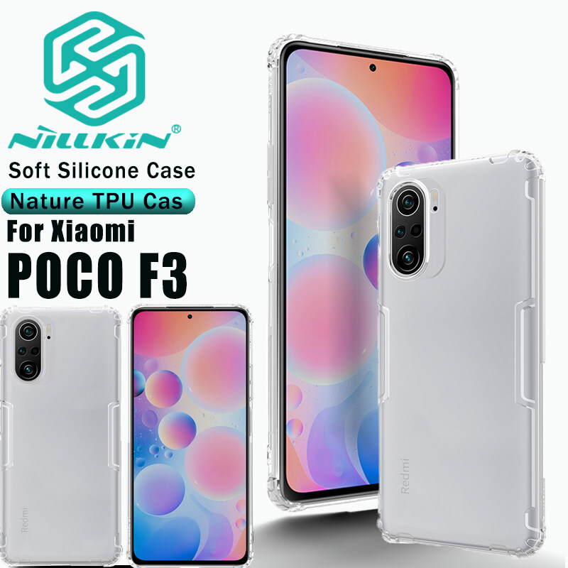 Nillkin Nature TPU Case for Xiaomi POCO F3 / Redmi K40 / K40 Pro / K40 Pro+ Ultra-thin Transparent Back Cover Cases Soft Silicone Cell Phone Casing