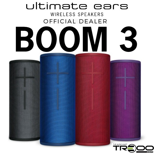 Ultimate Ears Boom 3 Wireless Bluetooth Portable Speaker