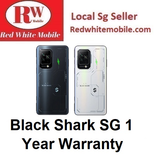 Black Shark 5 Pro 5G-Black Shark SG 1 Year Warranty