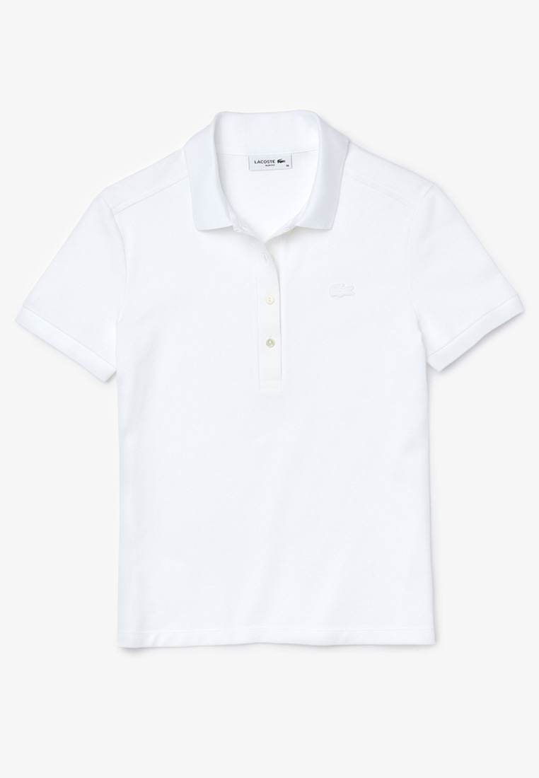 Lacoste Women's Stretch Cotton Pique Polo Shirt
