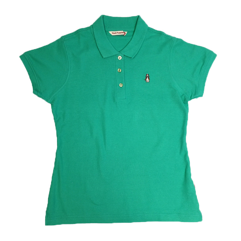 HUSH PUPPIES LADIES SHORT SLEEVE BASIC POLO REGULAR FIT #HLP806580 - MULTI
