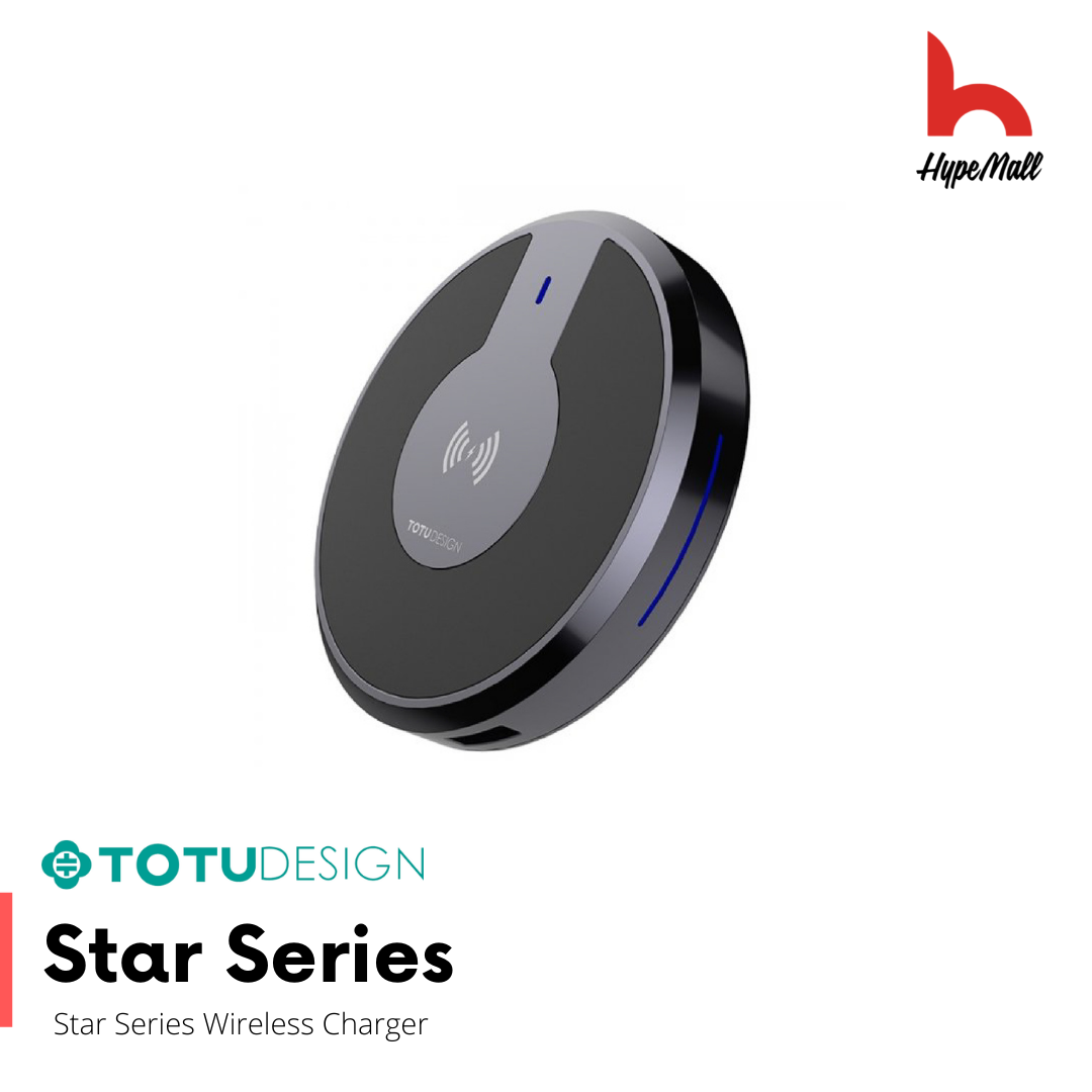 TotuDesign Star Series Wireless Charger - Black/Silver