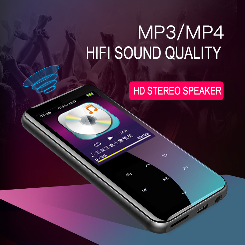 【EFdikou】Fast charging JNN M15 Bluetooth MP3 Player, 4-64GB HiFi Portable Audio With FM Radio Voice Recorder MP4 Music Player supports APE/ FLAC/WAV 【in stock】