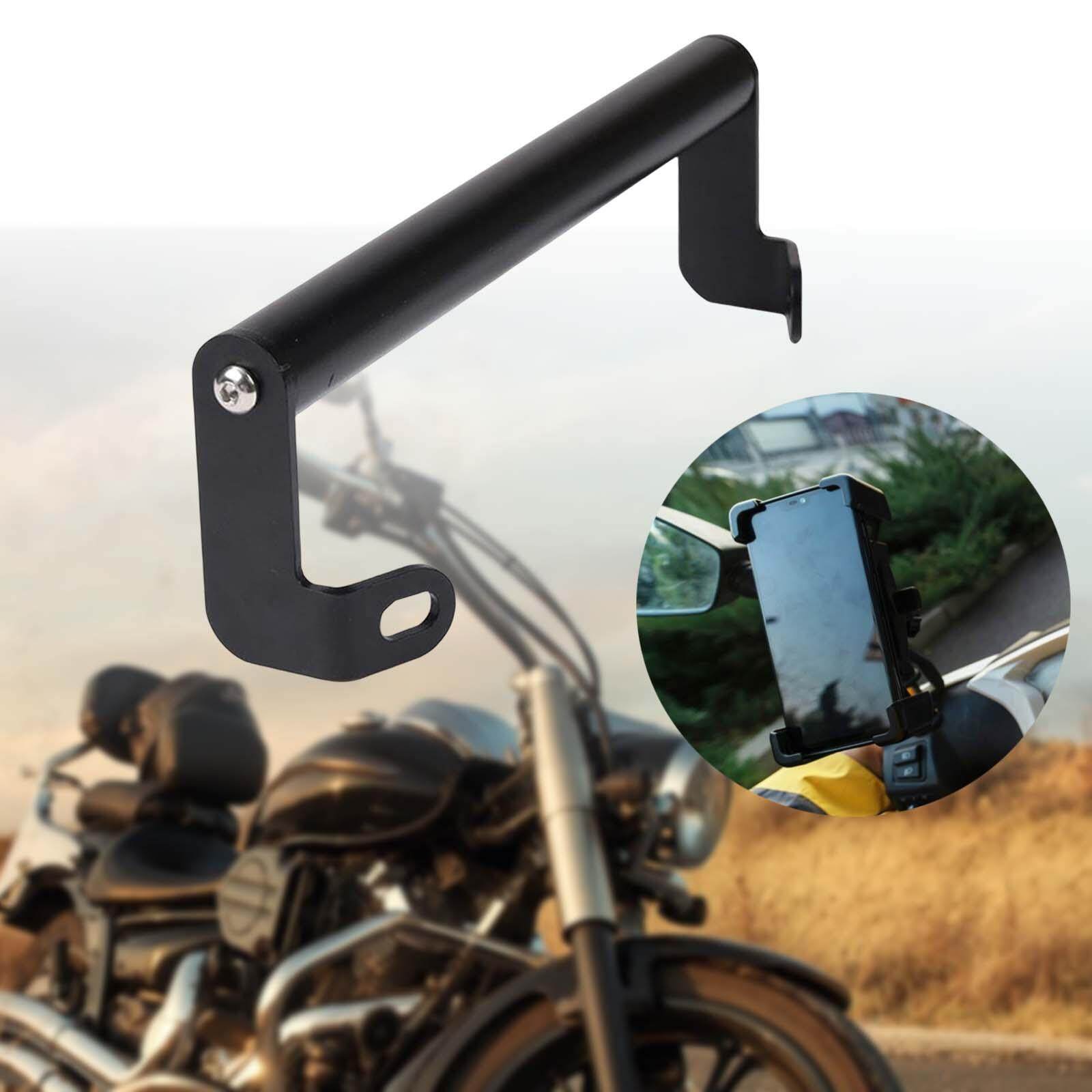 milageto Motorcycle Windshield Mount GPS Bracket Cross Bar for Loncin Voge 500DS