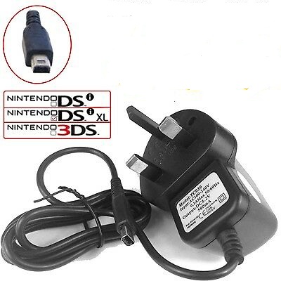 3DS 3DSXL 2DS 2DSXL AC Adaptor (3-Pin)