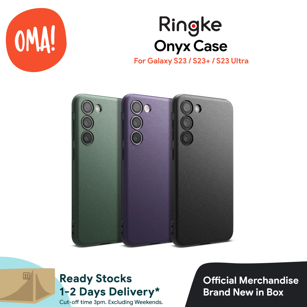 RINGKE Samsung Galaxy S23 / S23+ / S23 Ultra Case - ONYX Black
