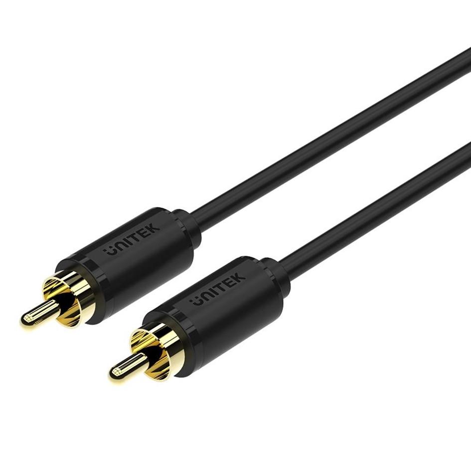 Unitek Audio Cable Premium AUX Audio Cable 1.5m 2RCA Male to 2 RCA Male