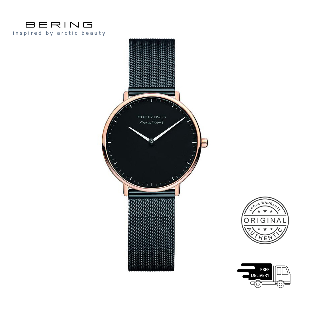 Bering Max René Black 30 Women's Watch (15730-162)
