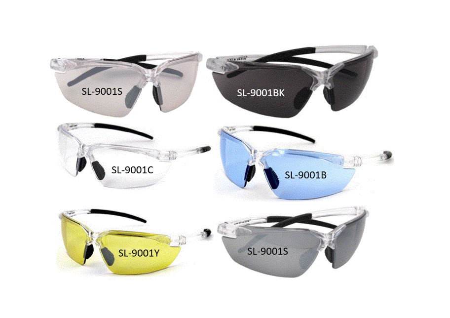 Steve & Leif Safety Glasses SL-9001 Series ITEK Pyramex Safety Glass #spectacle #Eyewear (S5830S) (S5860S)