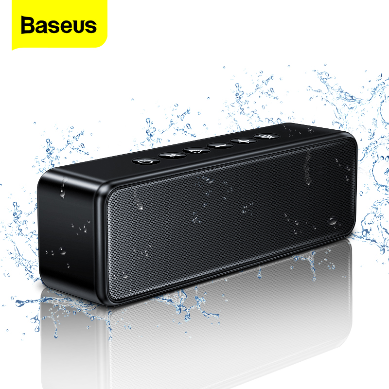 Baseus Bluetooth 5.0 Speaker 20W Portable Wireless Soundbar IPX6 Waterproof High Power Super Bass Music Speaker