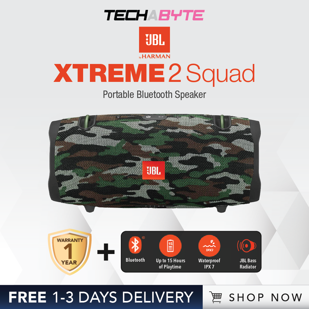 JBL Xtreme 2 Portable Bluetooth Speaker