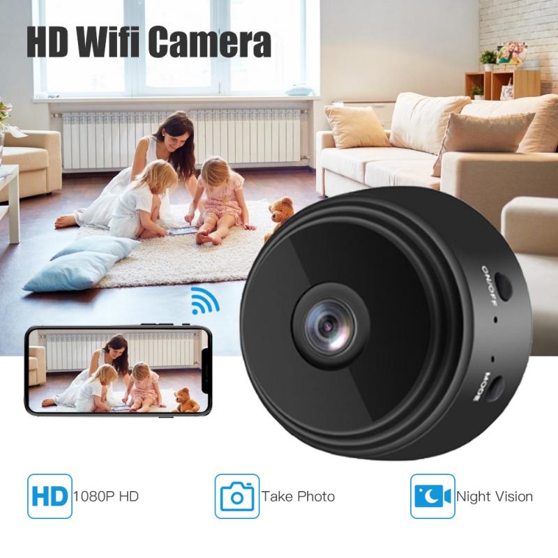 【Ready Stock】1080p hd cctv mini Camera 1080p HD CCTV Camera For House Ip Camera Night Version Micro Camera Voice Video Recorder Wireless Security Mini Camcorders Wifi Camera