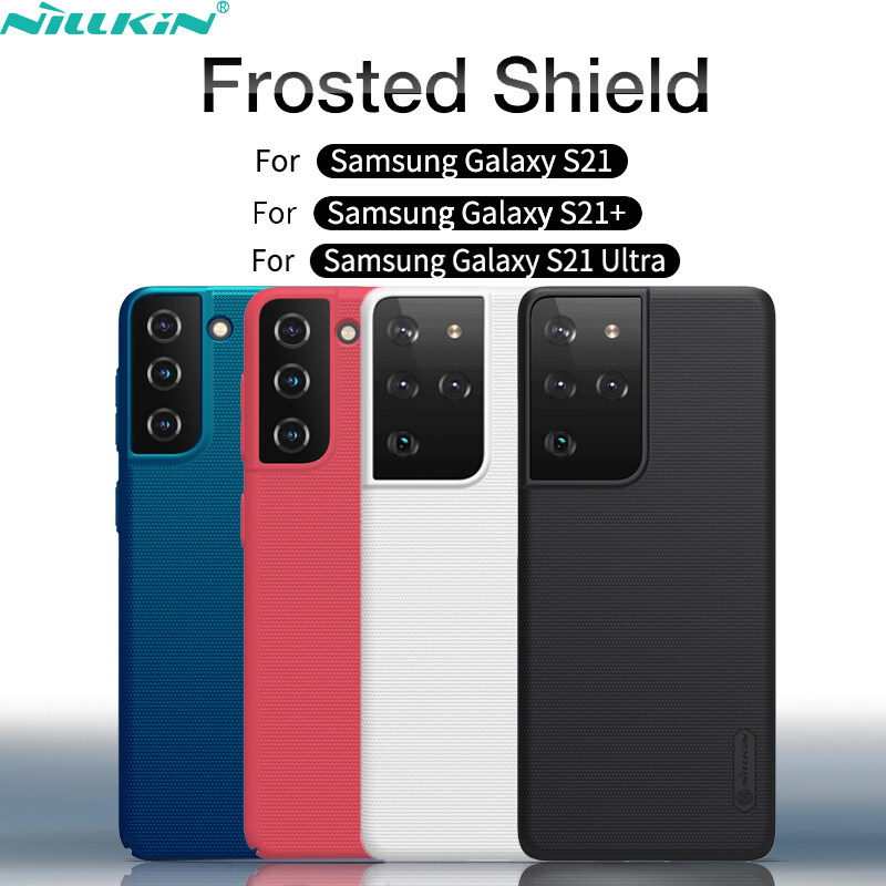 Nillkin Matte Case for Samsung Galaxy S21 5G / Galaxy S21+ / S21 Plus 5G / S21 Ultra 5G Super Frosted Shield Mobile Phone Shell Ultra Thin Plastic Back Cover PC Hard Cases