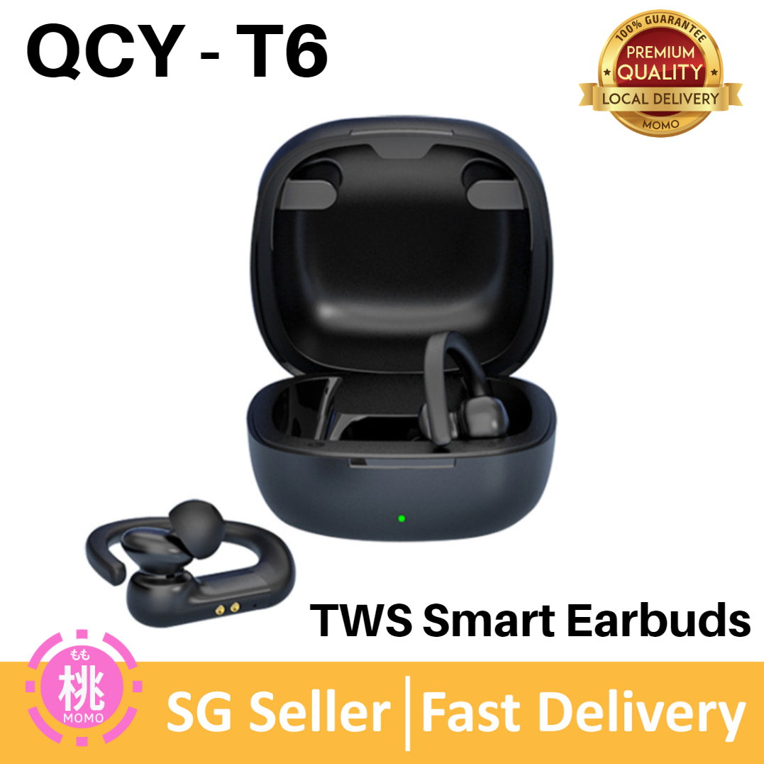Xiao mi QCY-T6 True Wireless Earphones Sport Bluetooth Headphone Stereo Hifi Sound With Exclusive APP Available
