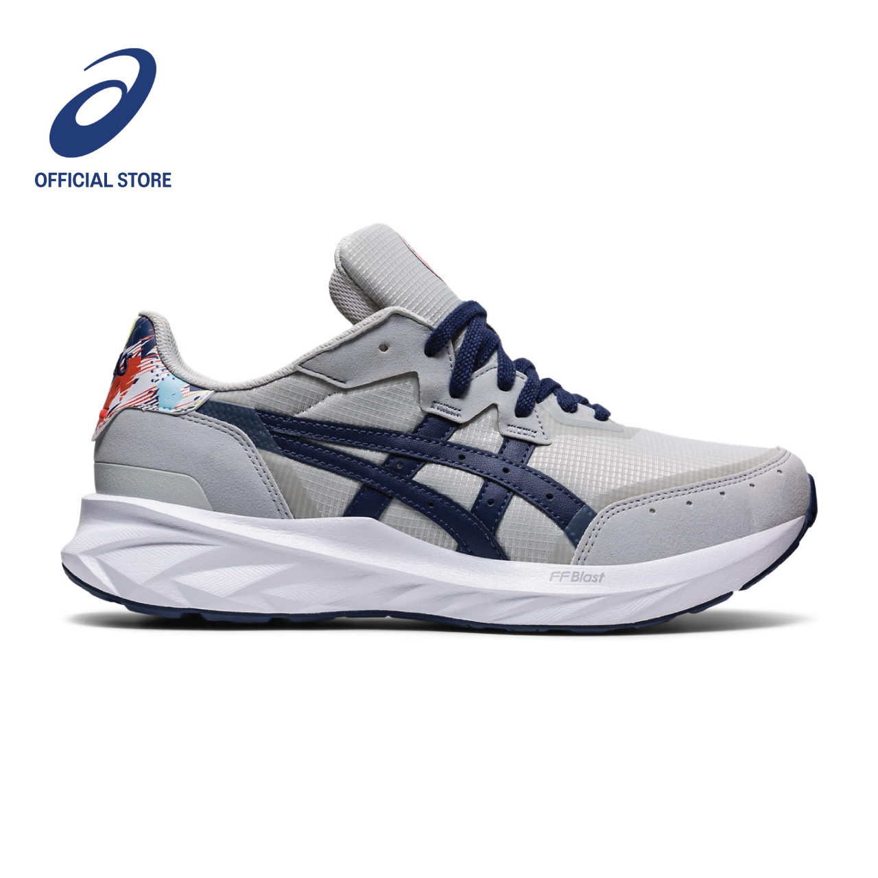ASICS Men TARTHER BLAST Sportstyle Shoes in Glacier Grey/Thunder Blue