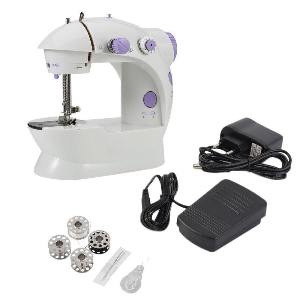 Portable Electric Sewing Machine Set Sewing Tailor Small Household Electric Mini Multifunction Portable Sewing Machine Tools