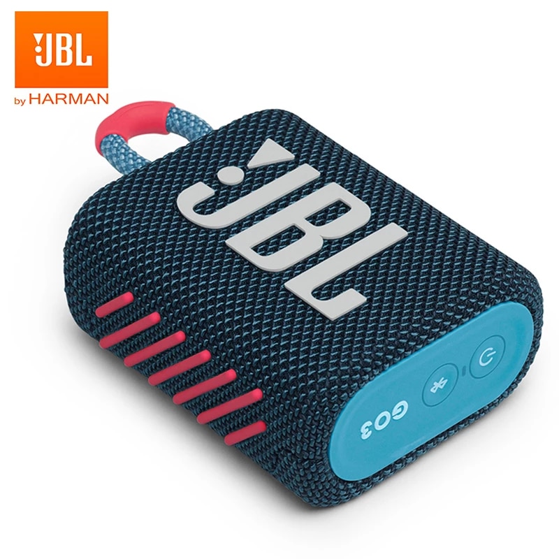 JBL GO 3 PORTABLE BT SPEAKER (BLUE/PINK)