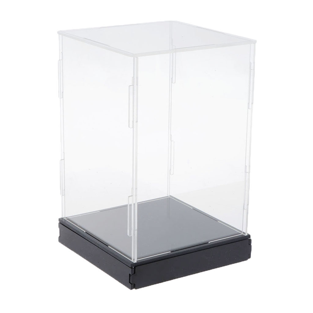 koolsoo Clear Acrylic Display Box Dustproof Figures Toy Model Show Case