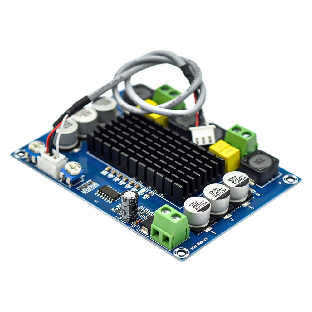 High-Power Digital Power Amplifier Board Audio Amplifier Module Class D Dual-Channel 2*120W XH-M543