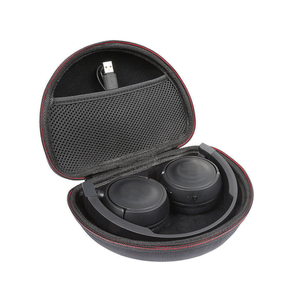 ENRIC Headphone Box Storage Bag Protective Hard Case Compatible with JBL T450BT/T460BT/T500BT Travel Storage Bag with Protective Hard Case Charger Storage